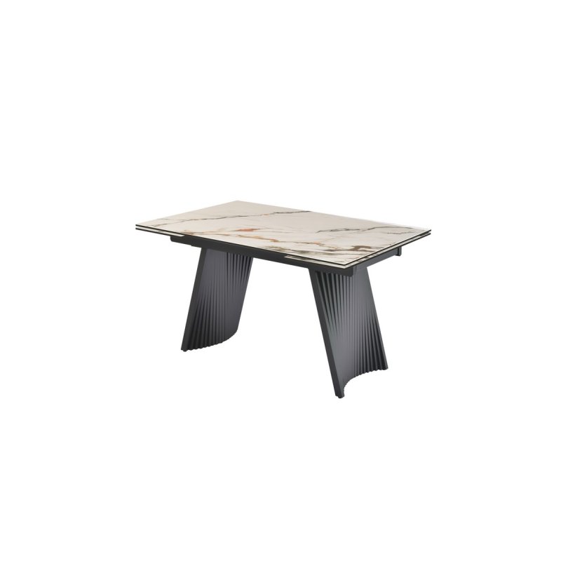 Керамічний стіл Олімпія ТМL-985 калакатта голд, чорний від фабрики Vetro Mebel (Ветро мебель)