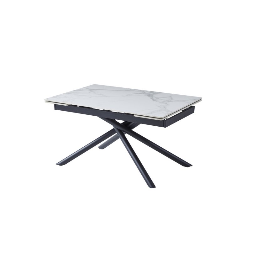 Розкладний стіл TML-819-1 вайт клауд від фабрики Vetro Mebel (Ветро мебель)