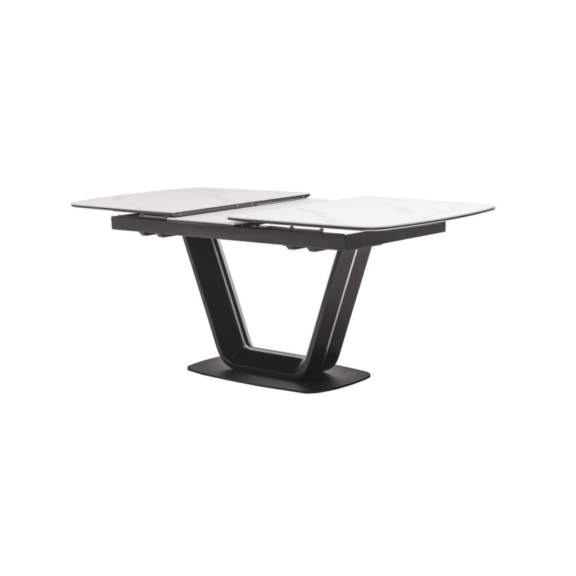 Керамічний стіл TML-870 білий мармур від фабрики Vetro Mebel (Ветро мебель)