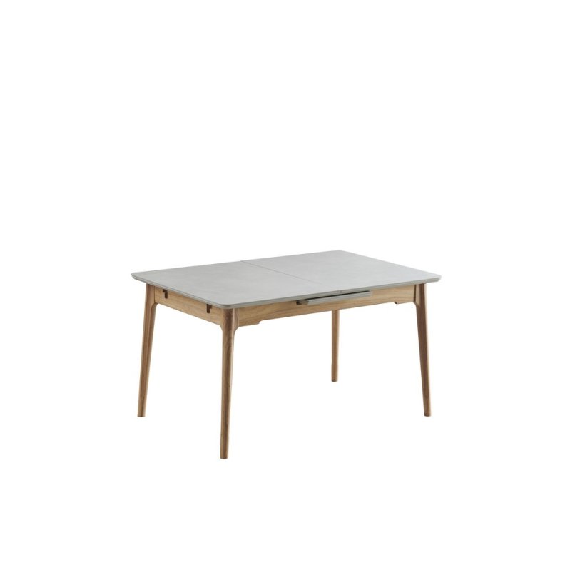 (Керамический стол TM-120 бардилио лайт,  бук) Vetro Mebel (Ветро мебель)