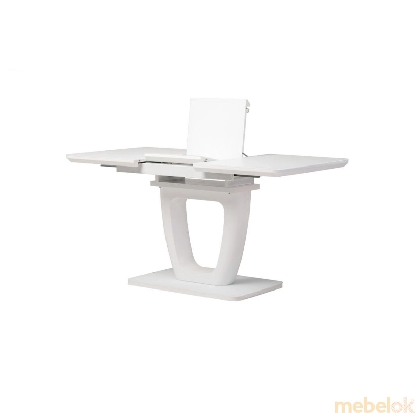 стол с видом в обстановке (Стол TML-560-1 белый)