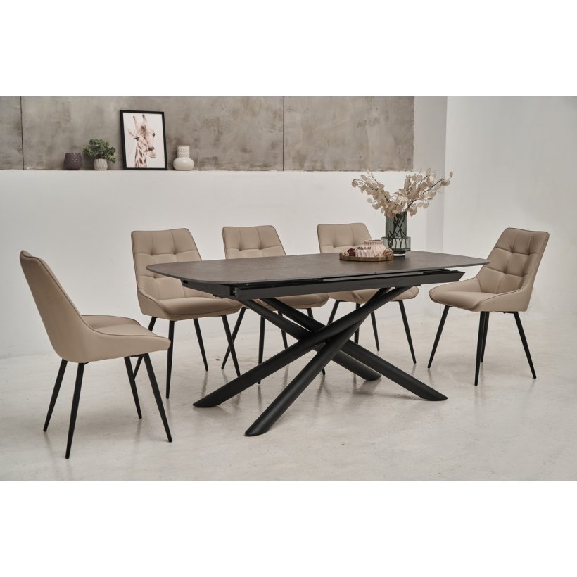 (Розкладний стіл Діно TML-960 містик браун) Vetro Mebel (Ветро мебель)