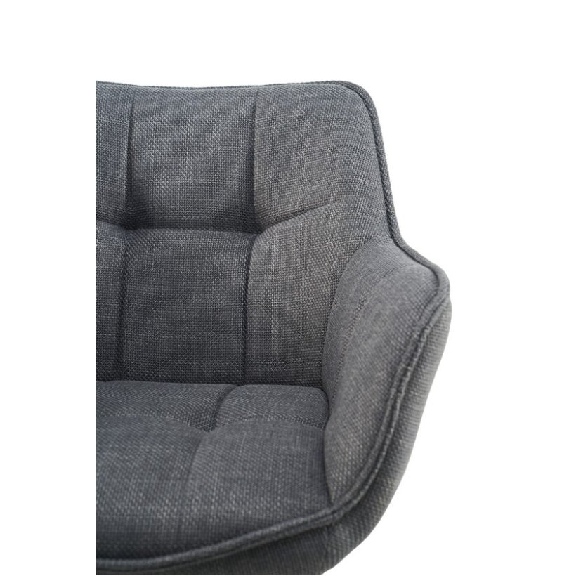 Кресло поворотное R-69 серый