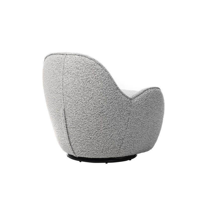 Кресло Каллисто поворотное серый от фабрики Vetro Mebel (Ветро мебель)