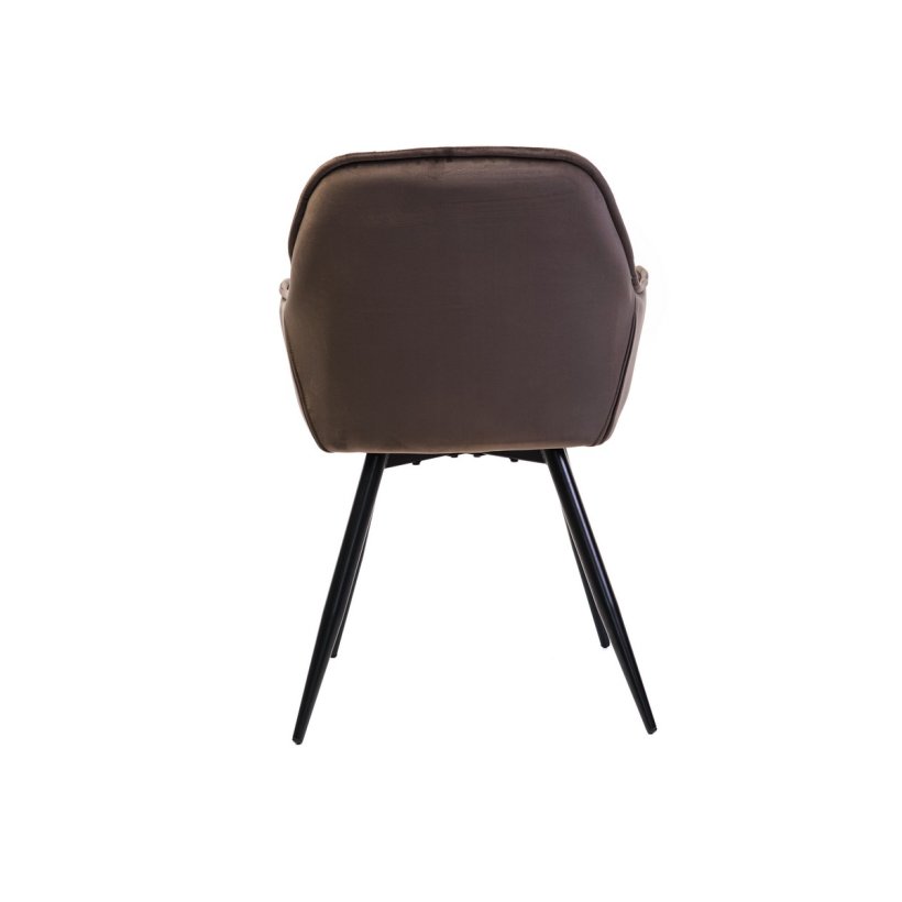 стілець з виглядом в обстановці (Стілець M-65 коричневий вельвет)