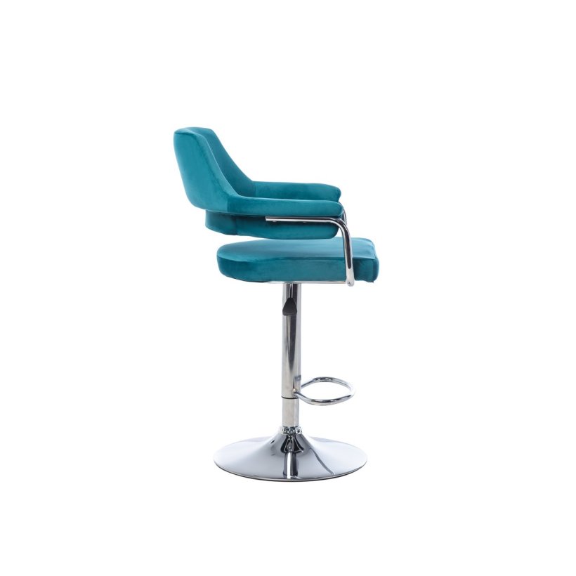 Барний стілець B-91 блакитний від фабрики Vetro Mebel (Ветро мебель)
