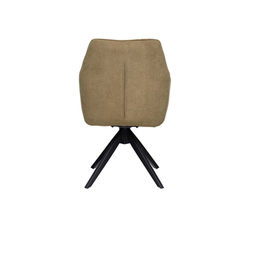 стул с видом в обстановке (Стул поворотный R-100 оливка + черный)
