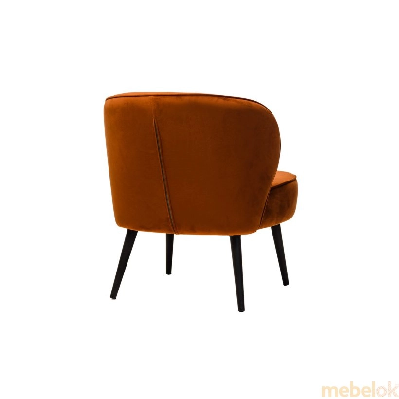 Кресло Фабио медный от фабрики Vetro Mebel (Ветро мебель)