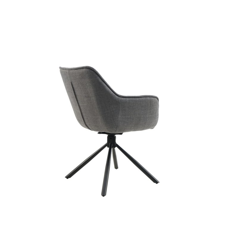 Кресло поворотное R-69 серый от фабрики Vetro Mebel (Ветро мебель)