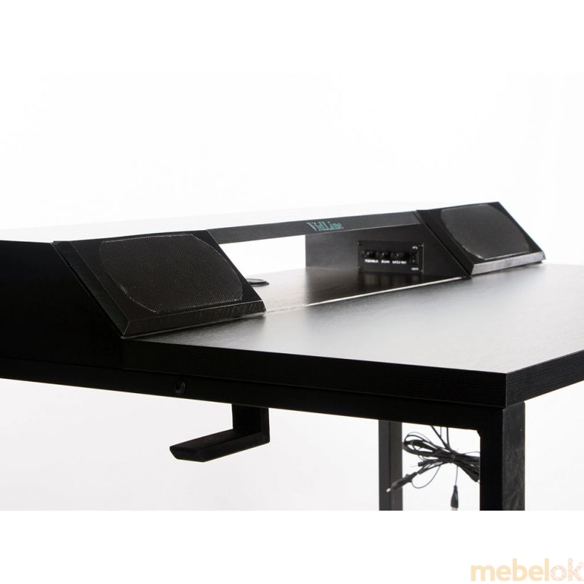 Компьютерный стол с акустической системой CTA 3 Comfort Black от фабрики VidLine (ВидЛайн)