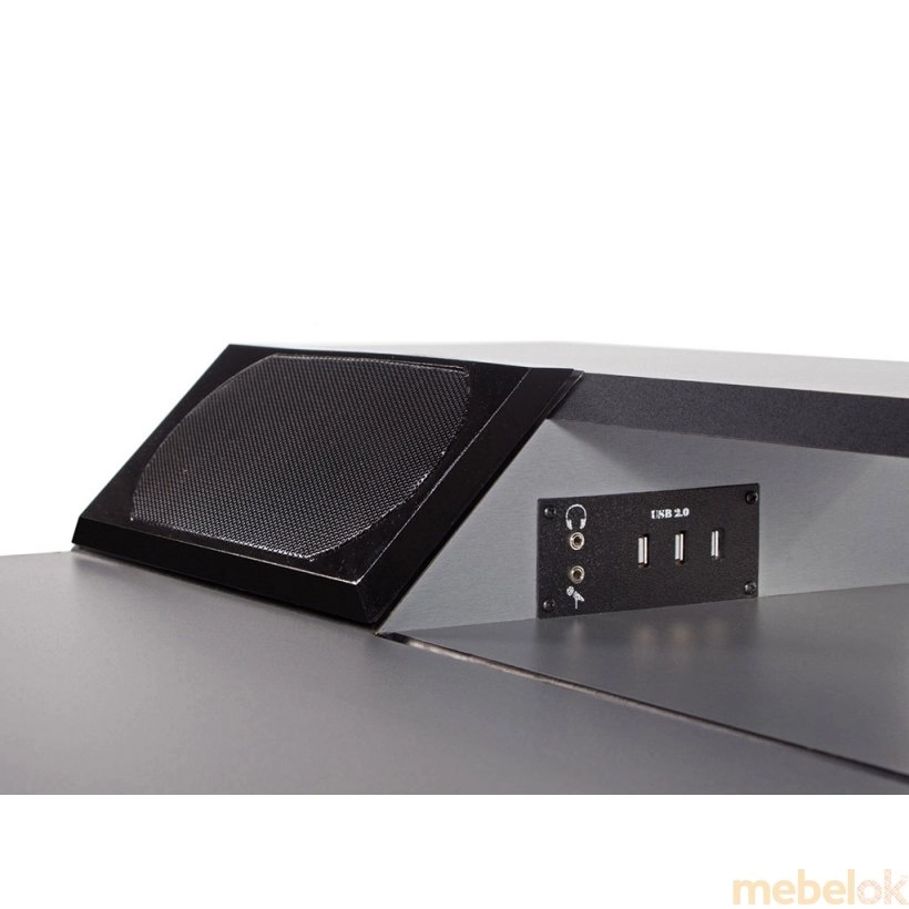 Комп'ютерний стіл з акустичною системою CTA 3 Comfort Metallic від фабрики VidLine (ВідЛайн)