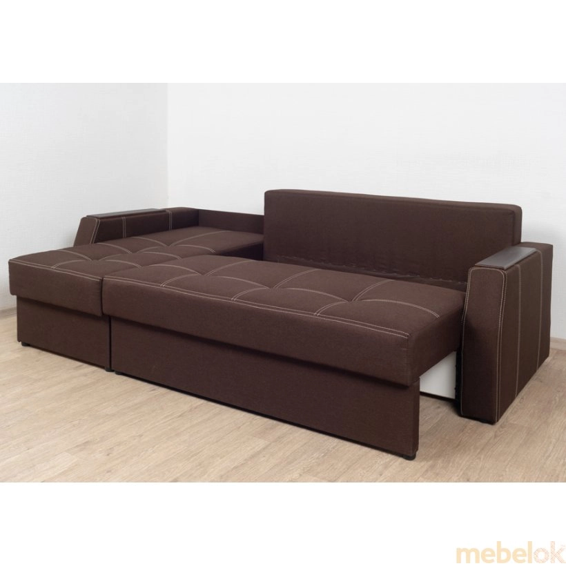 диван с видом в обстановке (Диван угловой Orange-Line Браво 2 CSF/L06-LX12-VNT)