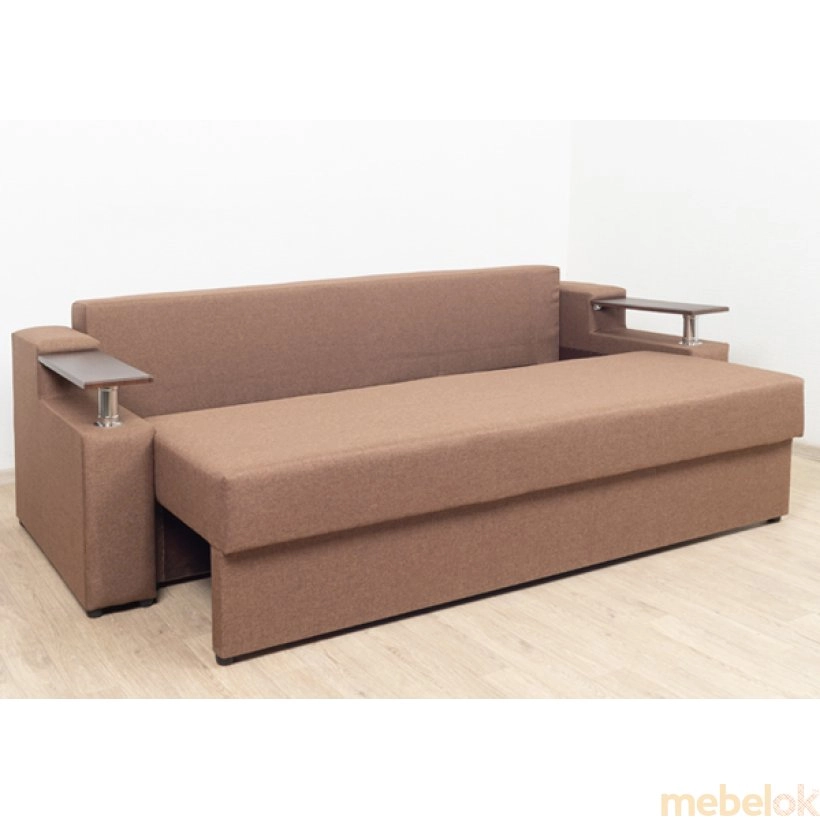 диван с видом в обстановке (Прямой диван Orange-Line Юпитер SF35/LX3-BGBN)