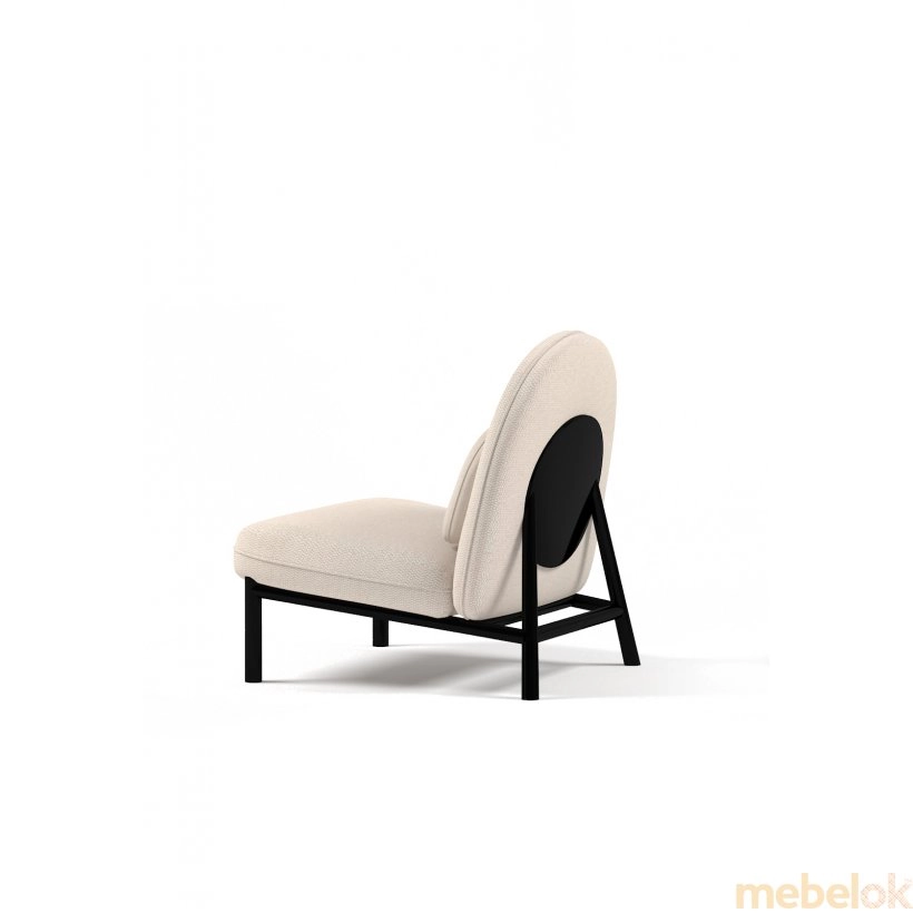 мягкое кресло с видом в обстановке (Кресло Soft Lounge Серый)