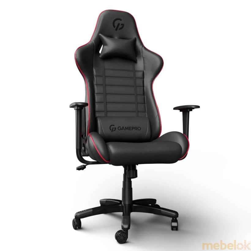 Кресло геймерское GamePro GC-575 Black-Red от фабрики Gamepro (Гэймпро)