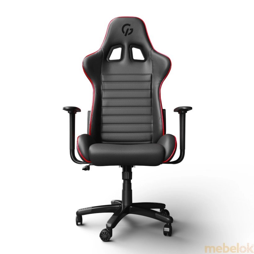 стул с видом в обстановке (Кресло геймерское GamePro GC-575 Black-Red)