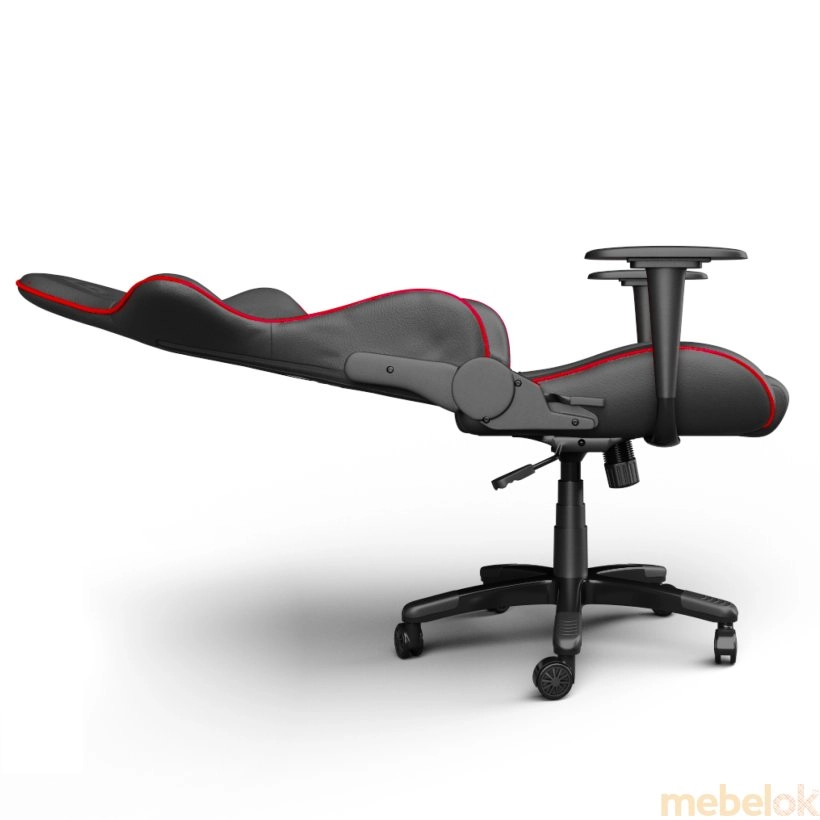 Кресло геймерское GamePro GC-575 Black-Red с другого ракурса
