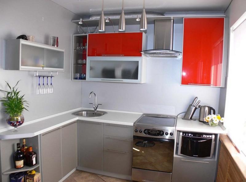 Маленькие кухни - фото кухонь в интерьере, советы дизайнеров
