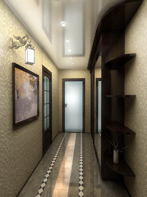 Прихожая для узкого коридора: дизайн интерьера, идеи